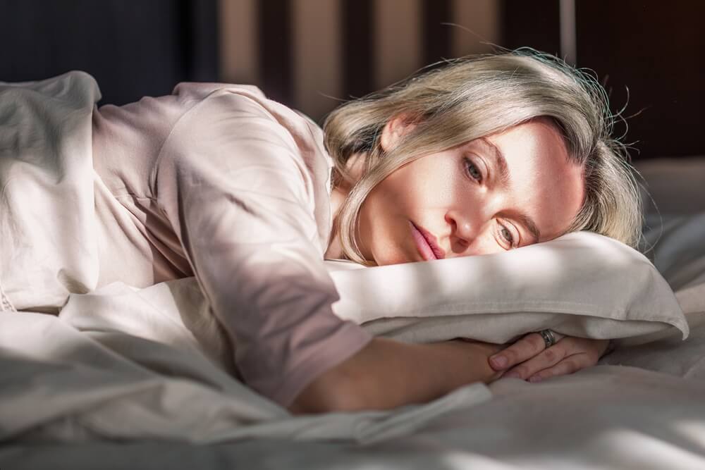 depressed woman